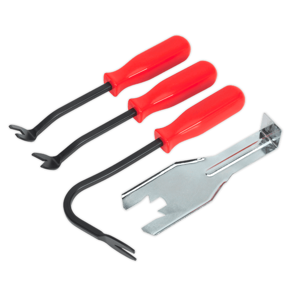 Sealey Body & Trim 4pc Trim Clip Set-TR010 5054511374902 TR010 - Buy Direct from Spare and Square