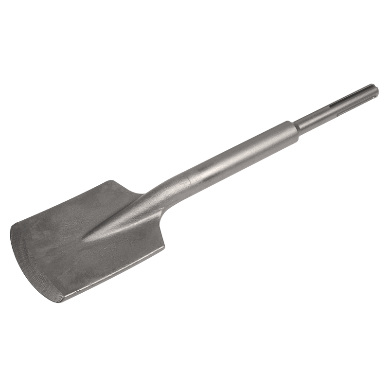 Sealey Breaker Steels, Points & Chisels 110 x 455mm Clay Spade - SDS MAX-X1CS 5055257203419 X1CS - Buy Direct from Spare and Square