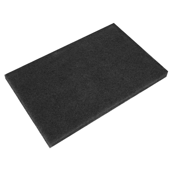 Sealey Buffing & Polishing 12 x 18 x 1" Black Stripping Pads - Pack of 5-BSP1218 5054630027734 BSP1218 - Buy Direct from Spare and Square