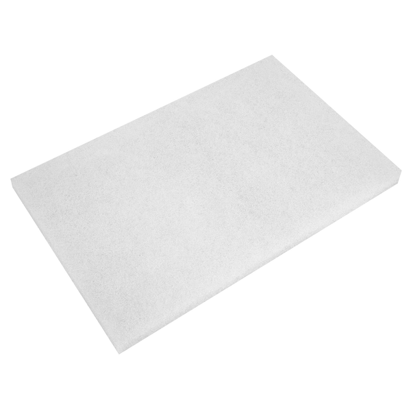 Sealey Buffing & Polishing 12 x 18 x 1" White Polishing Pads - Pack of 5-WPP1218 5054630027642 WPP1218 - Buy Direct from Spare and Square