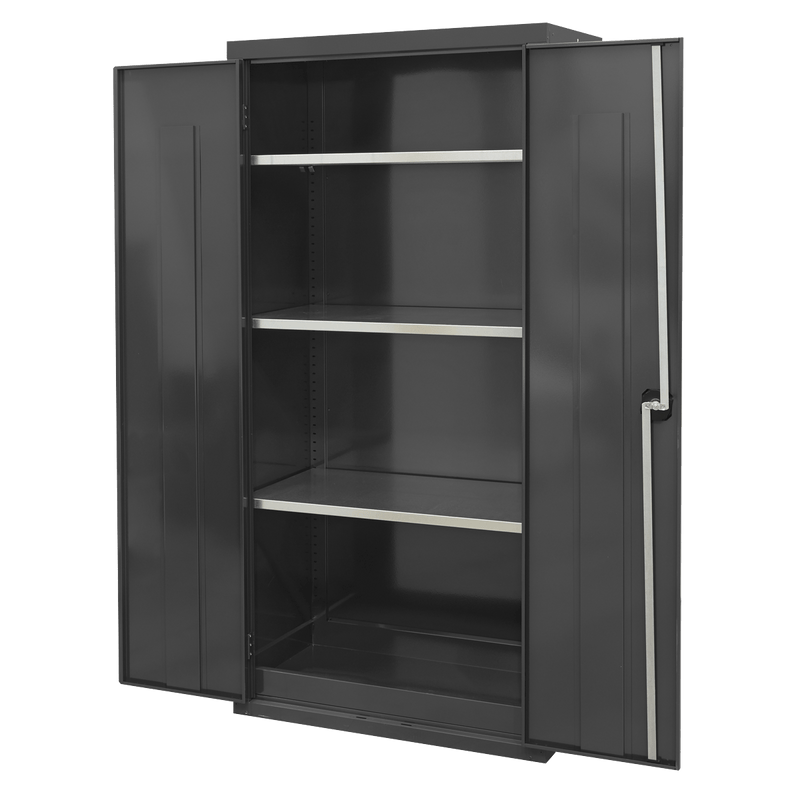 Sealey Cabinets 900 x 460 x 1800mm CoSHH Substance Cabinet-FSC12 5054630060618 FSC12 - Buy Direct from Spare and Square