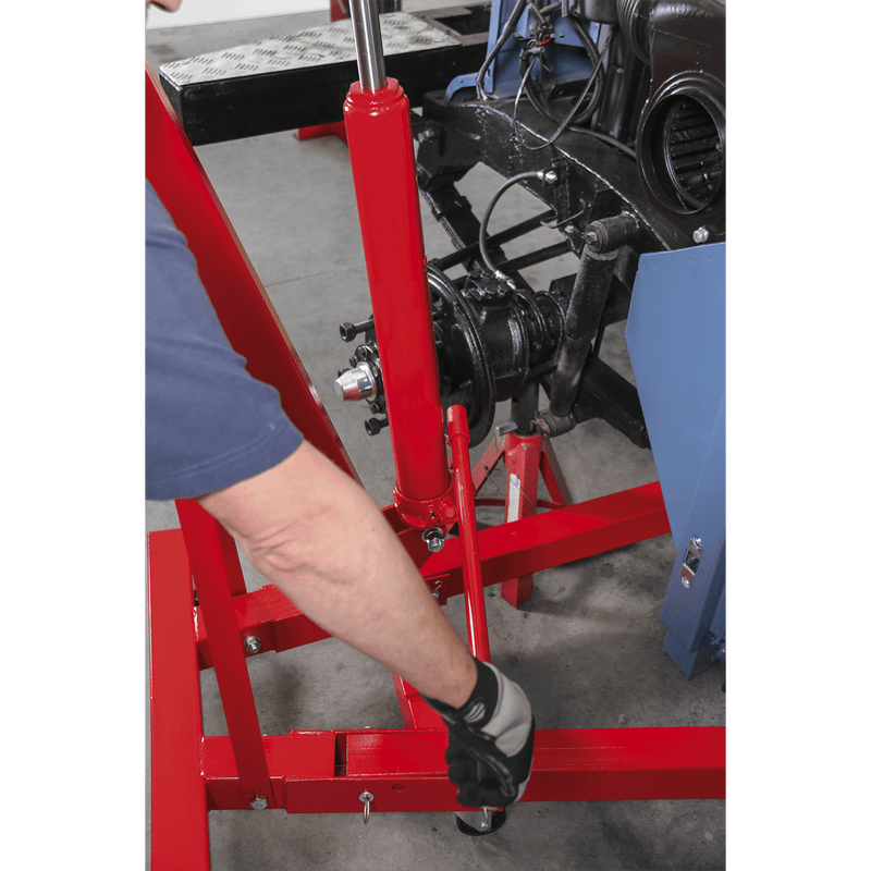 Sealey Cranes 1 Tonne Folding Engine Crane-SC10 5024209483957 SC10 - Buy Direct from Spare and Square