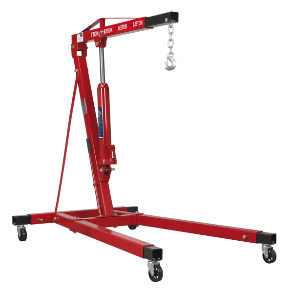 Sealey Cranes 1 Tonne Long Reach Engine Crane with Extendable Legs-SC10LR 5054630207983 SC10LR - Buy Direct from Spare and Square