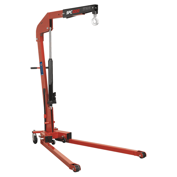 Sealey Cranes 1 Tonne Low Profile Folding Engine Crane-SPC1000 5051747504486 SPC1000 - Buy Direct from Spare and Square