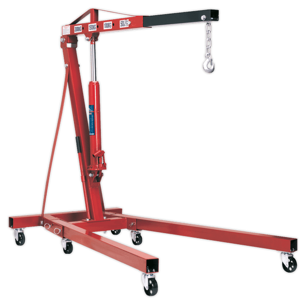 Sealey Cranes 2 Tonne Folding Engine Crane-PH20 5024209546362 PH20 - Buy Direct from Spare and Square