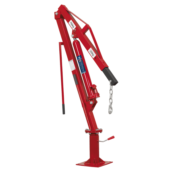 Sealey Cranes 750kg Static Mounted Crane-SSC750 5054630285295 SSC750 - Buy Direct from Spare and Square