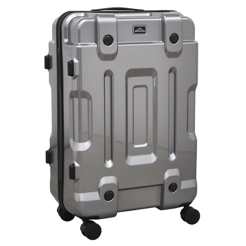 Sealey Dellonda 3pc Lightweight ABS Luggage Set  - 20", 24", 28" - Silver - DL9 5054511716634 DL9 - Buy Direct from Spare and Square