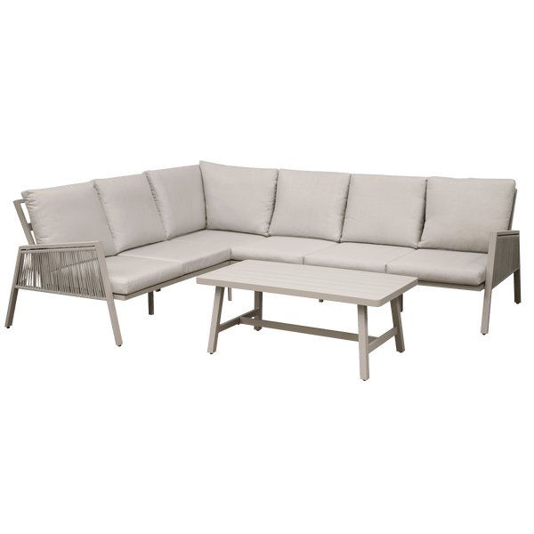 Sealey Dellonda Fusion 4-Piece Outdoor Corner Sofa Set-DG57 5054511953640 DG57 - Buy Direct from Spare and Square