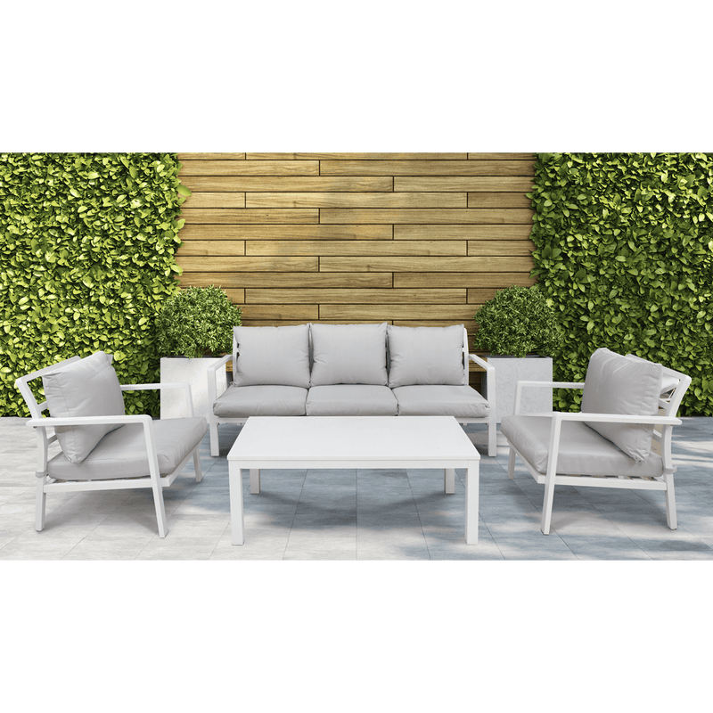 Sealey Dellonda Kyoto 4-Piece Aluminium Outdoor Sofa Set-DG52 5054511953428 DG52 - Buy Direct from Spare and Square