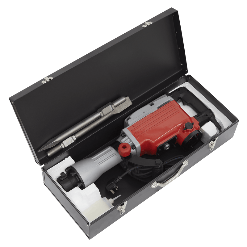 Sealey Demolition Hammers Demolition Breaker Hammer 1600W/230V-DHB1600 5054511711325 DHB1600 - Buy Direct from Spare and Square
