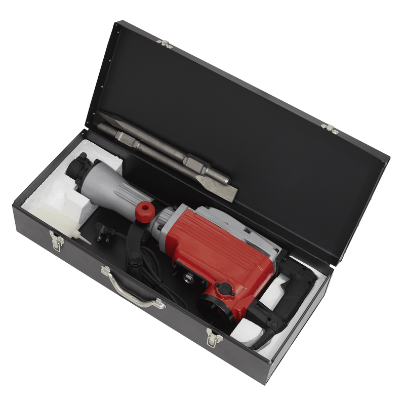 Sealey Demolition Hammers Demolition Breaker Hammer 1600W/230V-DHB1600 5054511711325 DHB1600 - Buy Direct from Spare and Square