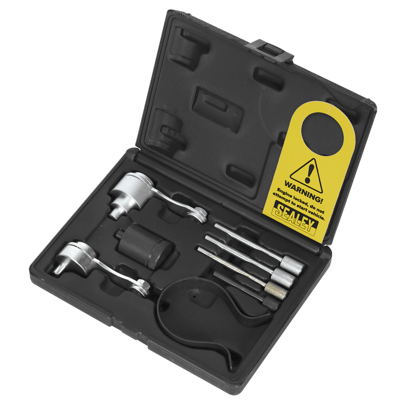 Sealey Diesel Engine Timing Tool Kit - for Land Rover, Jaguar, Citroen, Peugeot 2.7D/3.0D - Belt Drive 5054630163234 VSE5000A - Buy Direct from Spare and Square