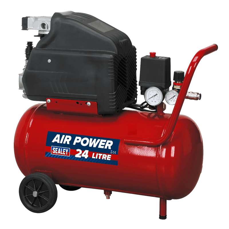 Sealey Direct Drive 24L Direct Drive Air Compressor 1.5hp-SA2415 5051747444867 SA2415 - Buy Direct from Spare and Square