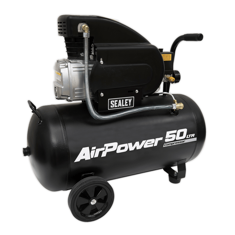 Sealey Direct Drive 50L Direct Drive Air Compressor 2hp-SAC5020A 5054511506693 SAC5020A - Buy Direct from Spare and Square