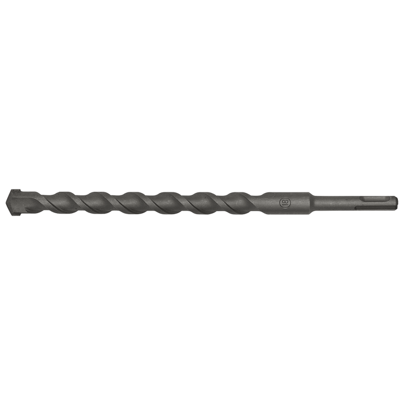 Sealey Drill Bits & Sets Ø18 x 250mm SDS Plus Drill Bit-SDS18x250 5055111202671 SDS18x250 - Buy Direct from Spare and Square