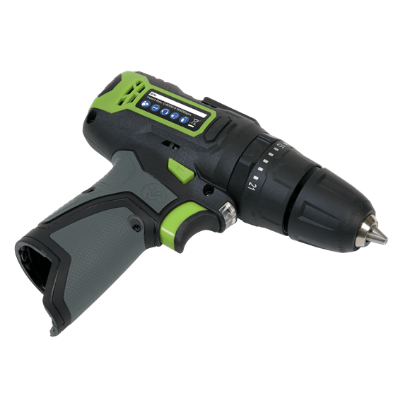 Sealey Drill Sealey 10.8v SV10.8 10mm Cordless Hammder Drill / Driver - BODY ONLY CP108VDDBO - Buy Direct from Spare and Square