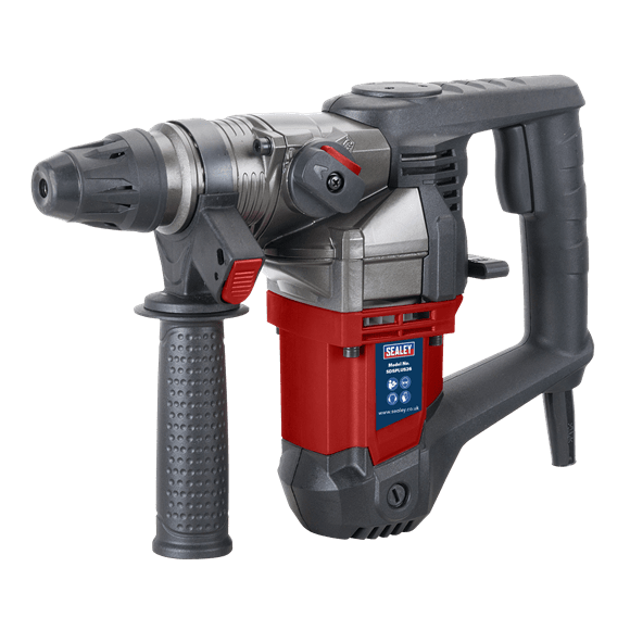 Sealey Drill Sealey 26mm SDS Plus Rotary Hammer Drill - 900w - Safety Clutch System SDSPLUS26 - Buy Direct from Spare and Square
