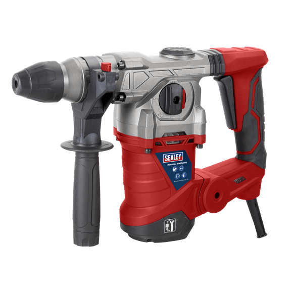 Sealey Drill Sealey 32mm SDS Plus Rotary Hammer Drill - 1500w - Safety Clutch System SDSPLUS32 - Buy Direct from Spare and Square