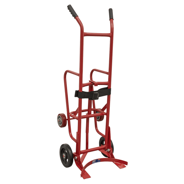 Sealey Drum Handling 205L Drum Trolley/Stillage-ST35 5054511027532 ST35 - Buy Direct from Spare and Square
