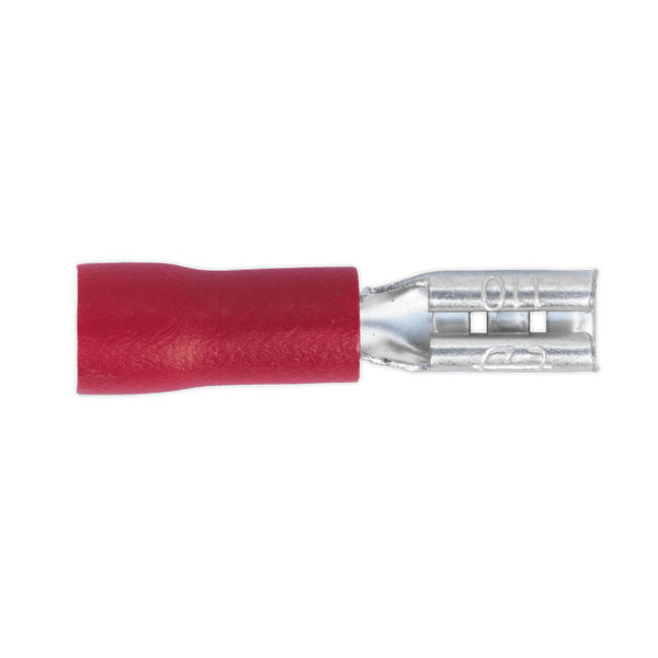 Sealey Electrical 2.8mm Red Push-On Female Terminal - Pack of 100-RT19 5054511012569 RT19 - Buy Direct from Spare and Square