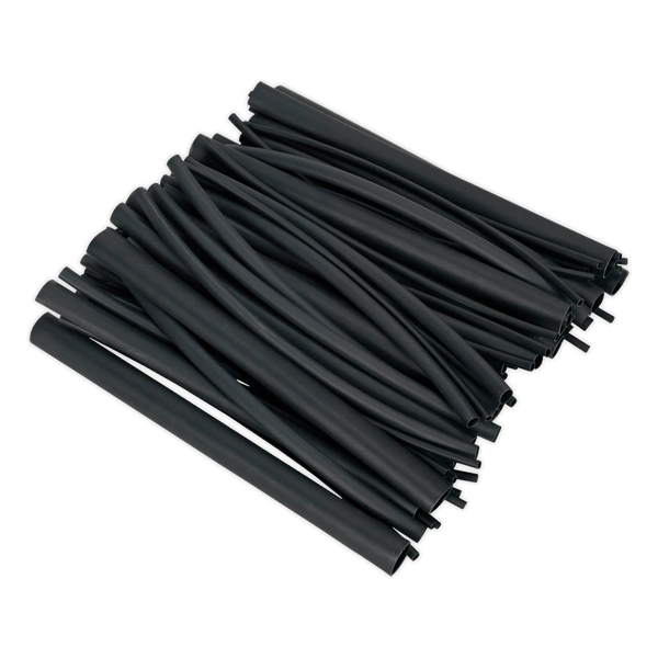 Sealey Electrical 72pc 200mm Heat Shrink Dual Wall Adhesive Lined Tubing - Black-HSTAL72B 5054511062878 HSTAL72B - Buy Direct from Spare and Square