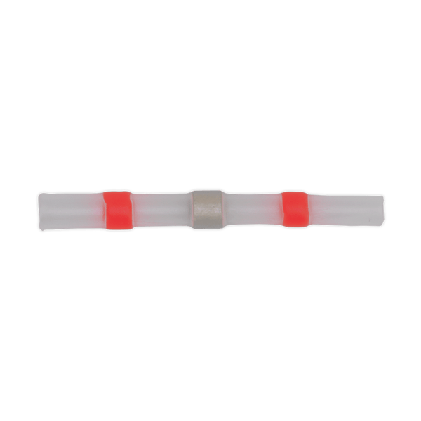 Sealey Electrical Red Heat Shrink Solder Butt Connector Terminal - Pack of 25-RTSSB25 5054511004427 RTSSB25 - Buy Direct from Spare and Square