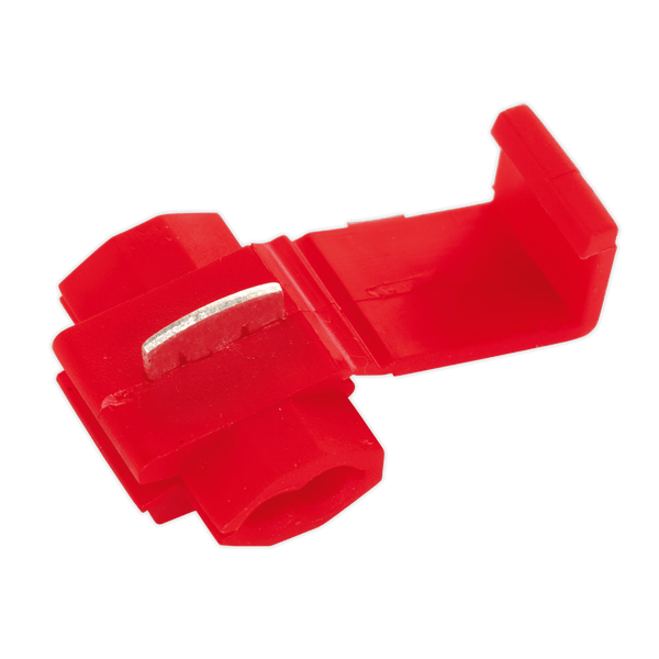 Sealey Electrical Red Quick Splice Connector - Pack of 100-QSPR 5054511012842 QSPR - Buy Direct from Spare and Square