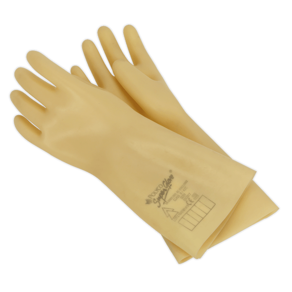 Sealey Electrics 1kV Electrician's Safety Gloves - Pair-HVG1000VL 5054511235814 HVG1000VL - Buy Direct from Spare and Square