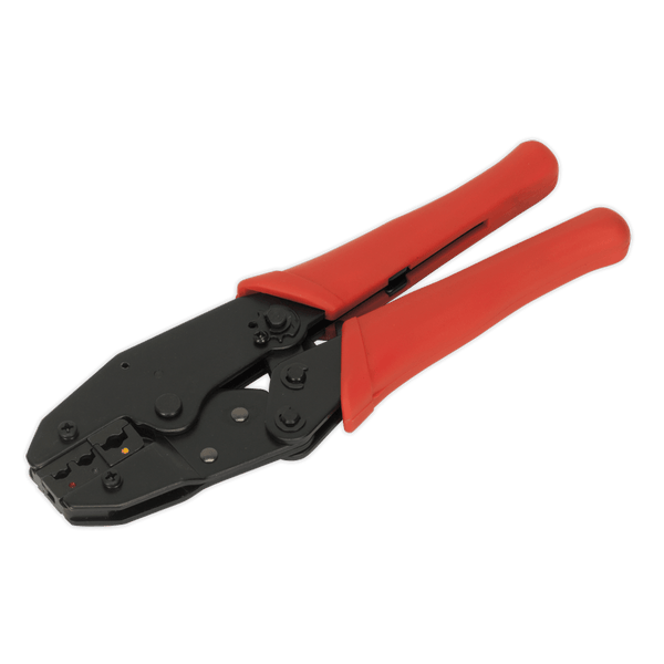 Sealey Electrics Ratchet Crimping Tool - Insulated Terminals-S0604 5024209808859 S0604 - Buy Direct from Spare and Square