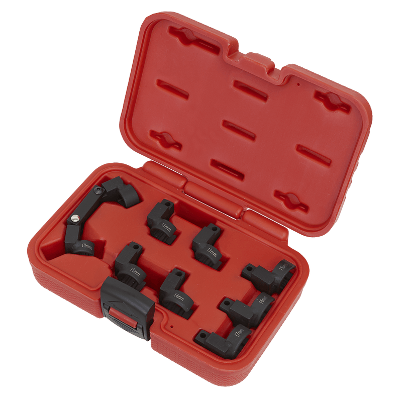 Sealey Engine 9pc 3/8"Sq Drive Injector Pipe Socket Set-AK6985 5054511719192 AK6985 - Buy Direct from Spare and Square