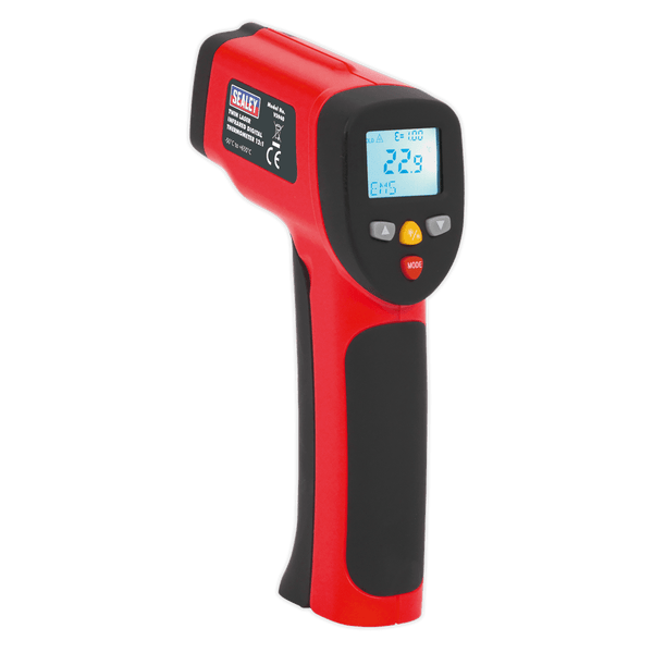 Sealey Engine Infrared Twin-Spot Laser Digital Thermometer 12:1-VS940 5054511153309 VS940 - Buy Direct from Spare and Square
