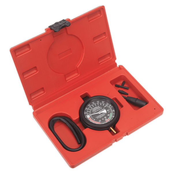 Sealey Engine Vacuum & Fuel Pump Pressure Test Gauge Set-VSE952 5051747344082 VSE952 - Buy Direct from Spare and Square