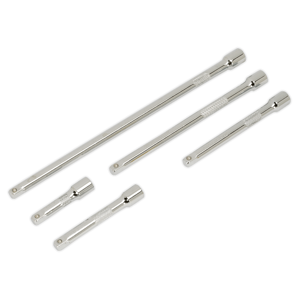 Sealey Extension Bars 5pc 1/4"Sq Drive Extension Bar Set-AK6331 5024209319010 AK6331 - Buy Direct from Spare and Square