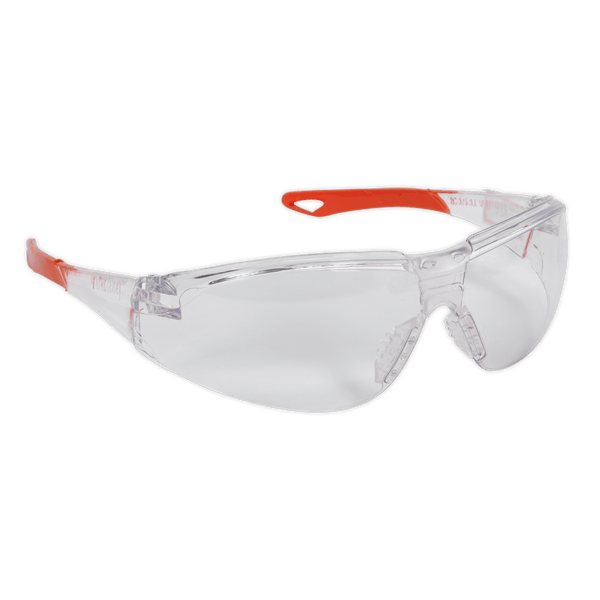 Sealey Eye & Face Protection Safety Spectacles - Clear Lens-SSP61 5051747510326 SSP61 - Buy Direct from Spare and Square