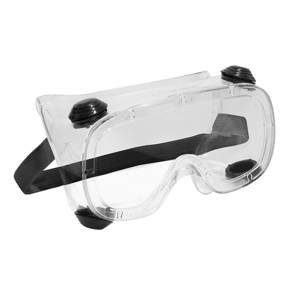 Sealey Eye & Face Protection Standard Goggles - Indirect Vent-201 5055111211581 201 - Buy Direct from Spare and Square