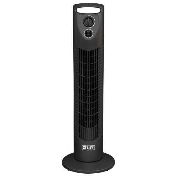 Sealey Fan Sealey 30" Oscillating Tower Fan - 240v - 3 Speed Settings STF30 - Buy Direct from Spare and Square
