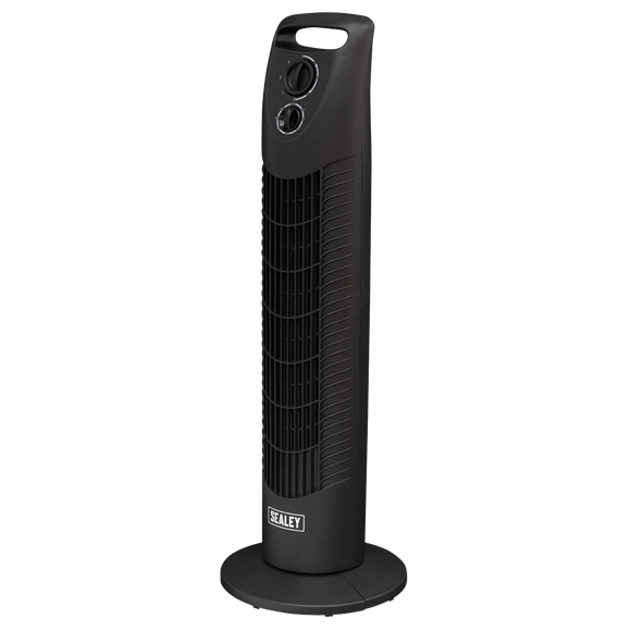 Sealey Fan Sealey 30" Oscillating Tower Fan - 240v - 3 Speed Settings STF30 - Buy Direct from Spare and Square