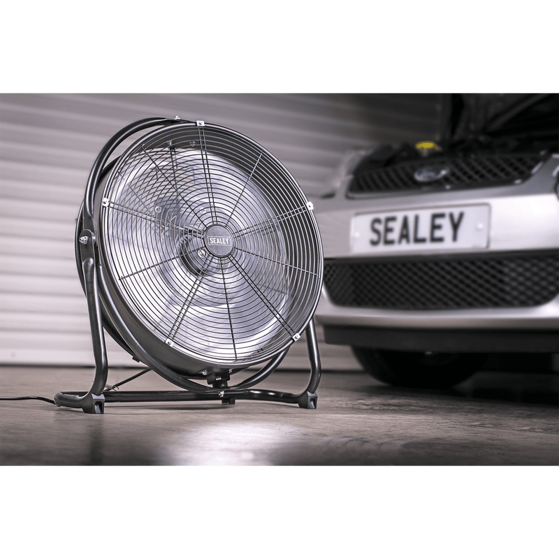Sealey Fans 20" Industrial High Velocity Orbital Drum Fan-HVF20S 5054511813661 HVF20S - Buy Direct from Spare and Square
