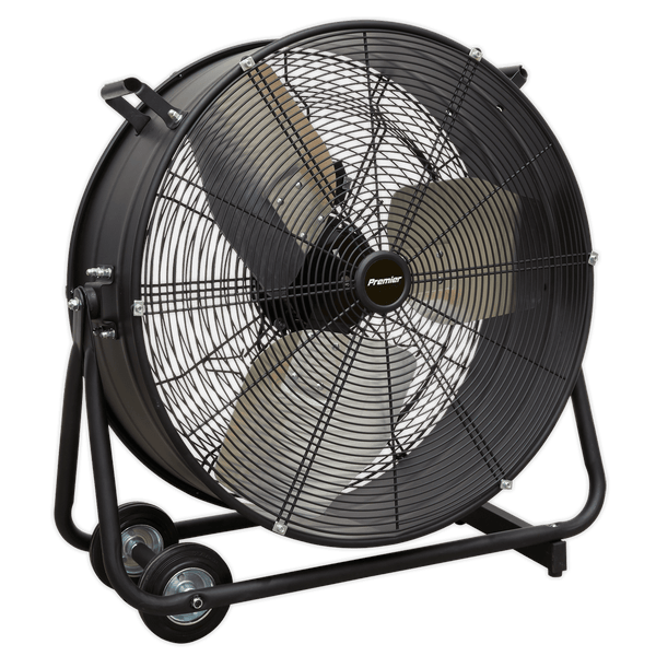 Sealey Fans 24" Industrial High Velocity Drum Fan 230V - Premier-HVD24P 5054511265385 HVD24P - Buy Direct from Spare and Square