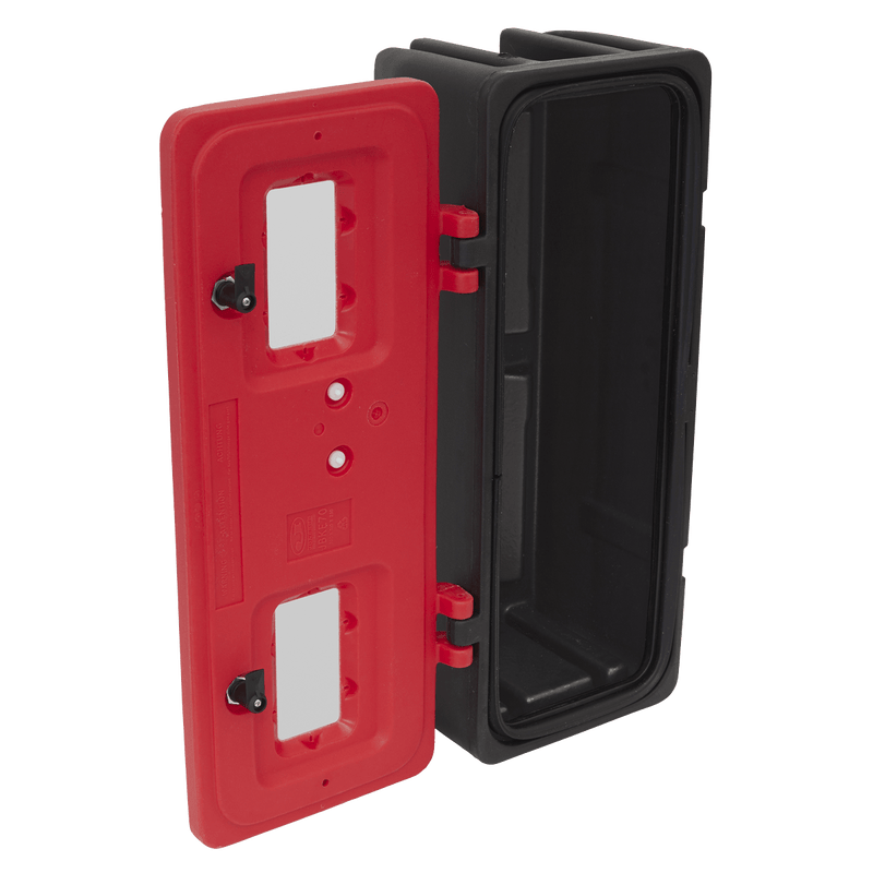 Sealey Fire Protection Fire Extinguisher Cabinet - Single-SFEC01 5051747923195 SFEC01 - Buy Direct from Spare and Square