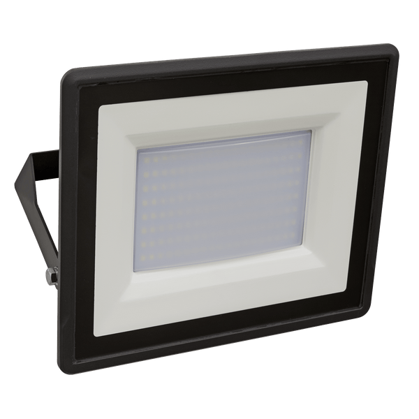 Sealey Floodlights 100W SMD LED Extra-Slim Floodlight with Wall Bracket-LED115 5054630127243 LED115 - Buy Direct from Spare and Square