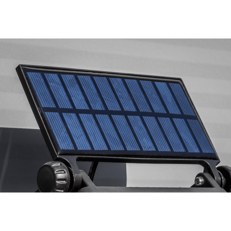 Sealey Floodlights 16W SMD LED Extra-Slim Solar Floodlight with Wall Bracket-LED16S 5054630163142 LED16S - Buy Direct from Spare and Square