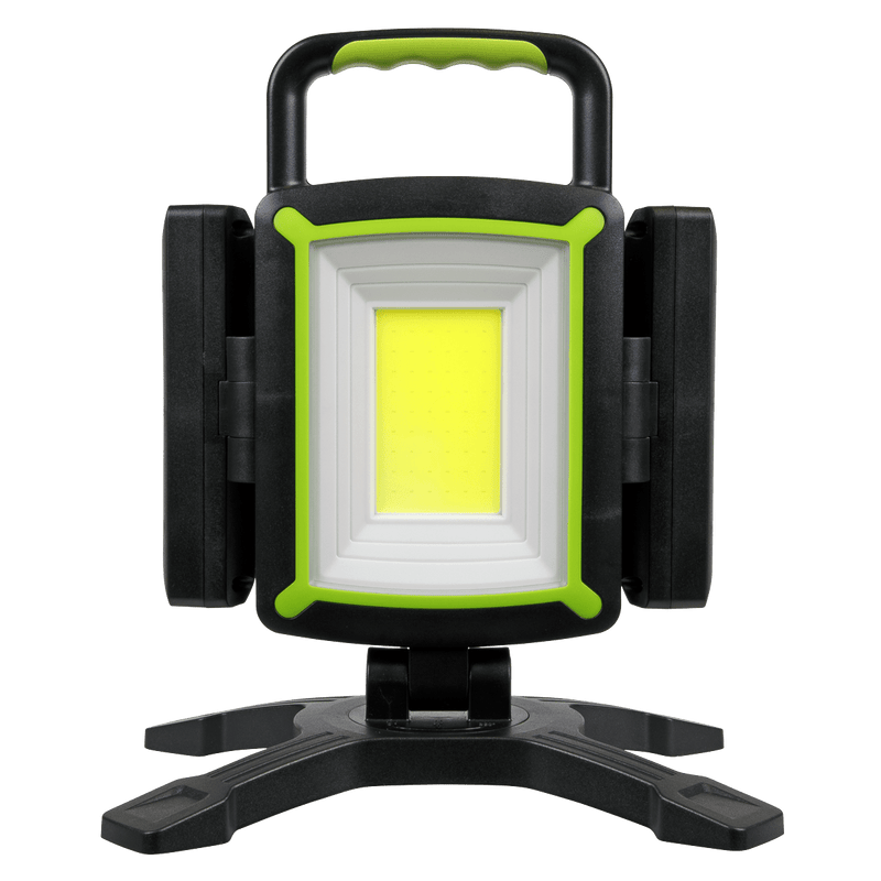 Sealey Floodlights 18W COB & 9W SMD LED Rechargeable Flexible Floodlight-LED18WFL 5054630271229 LED18WFL - Buy Direct from Spare and Square