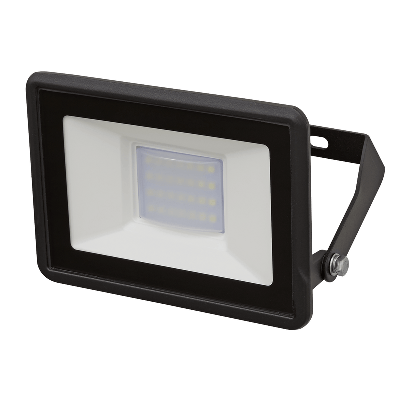 Sealey Floodlights 20W SMD LED Extra-Slim Floodlight with Wall Bracket-LED112 5054630127236 LED112 - Buy Direct from Spare and Square