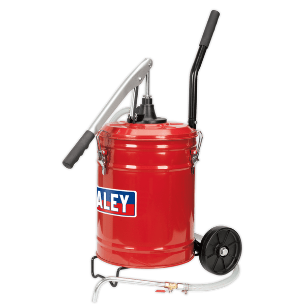 Sealey Fluid Transfer 20L Mobile Gear Oil Dispensing Unit-TP17 5051747513662 TP17 - Buy Direct from Spare and Square