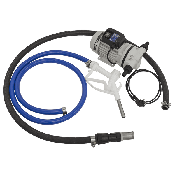 Sealey Fluid Transfer Portable Transfer Pump AdBlue® - 230V-TP99230 5051747809055 TP99230 - Buy Direct from Spare and Square