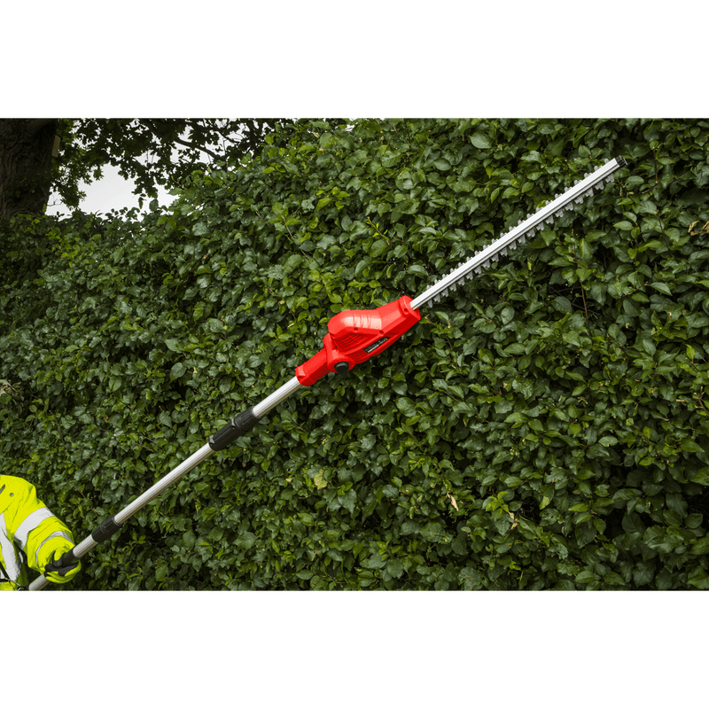 Sealey Garden Tools 20V SV20 Series 45cm Cordless Pole Hedge Trimmer Accessory-CP20VPHT 5054630095443 CP20VPHT - Buy Direct from Spare and Square