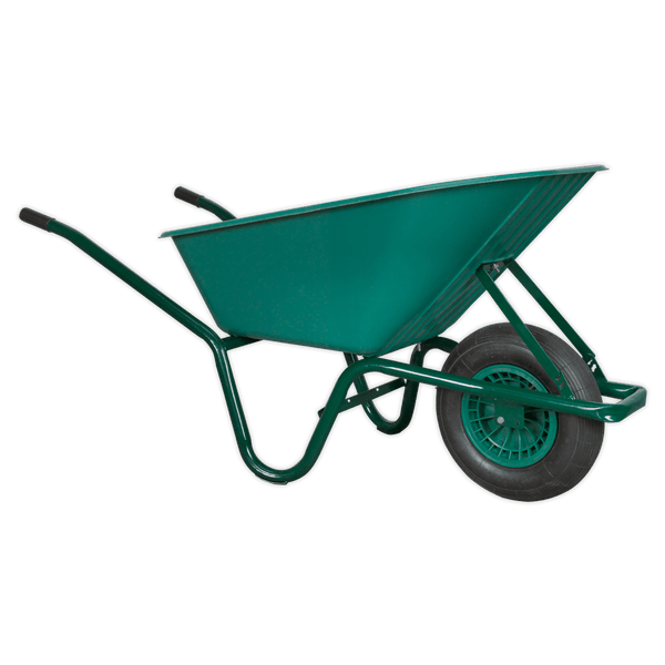 Sealey Garden Tools 85L Wheelbarrow-WB85 5051747868663 WB85 - Buy Direct from Spare and Square