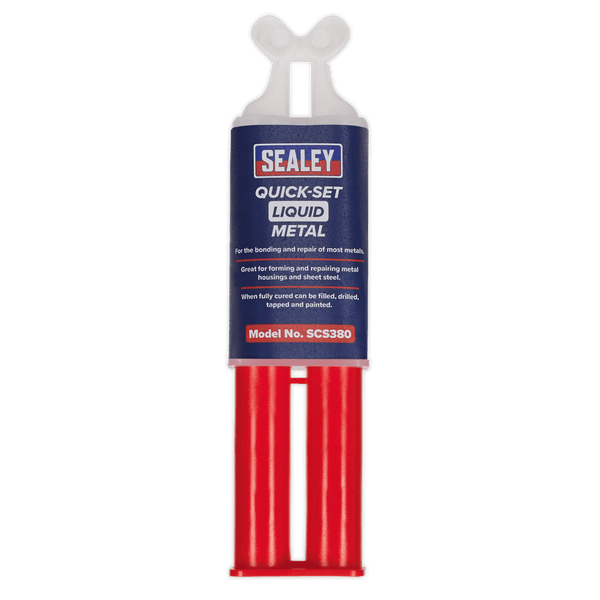 Sealey Glues, Adhesives & Sealants 25ml Quick-Set Liquid Metal-SCS380 5054511062199 SCS380 - Buy Direct from Spare and Square