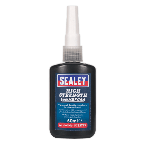 Sealey Glues, Adhesives & Sealants 50ml High Strength Stud Lock-SCS271S 5054511070422 SCS271S - Buy Direct from Spare and Square